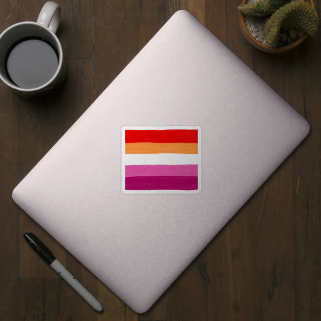 Lesbian flag by AlexTal